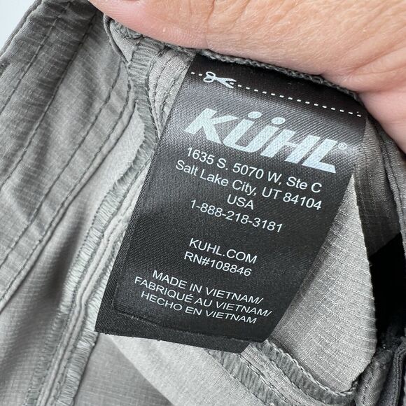 Kuhl Women's Gray Cargo Pants - Picture 6 of 8